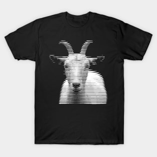 Barcode Goat (white) T-Shirt